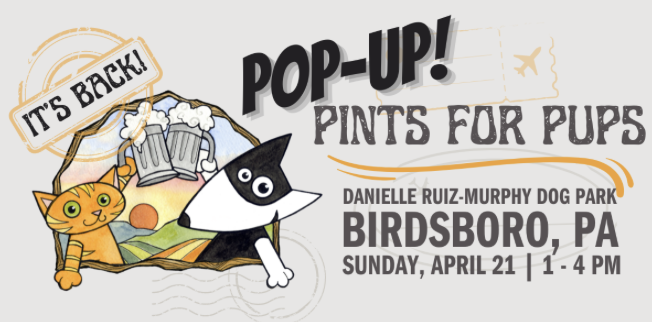 Humane Pennsylvania’s Pop-Up Pints for Pups is Back
